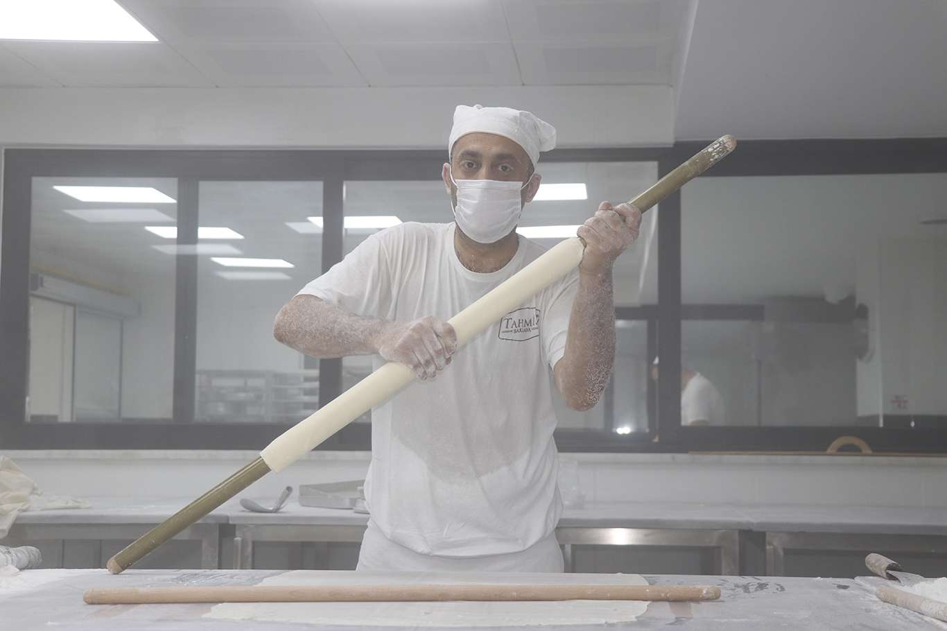 Baklavacılarda “tatlı” bayram telaşı